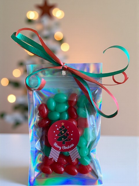 Christmas - Small Bag (with Jelly Beans) - 4 pack