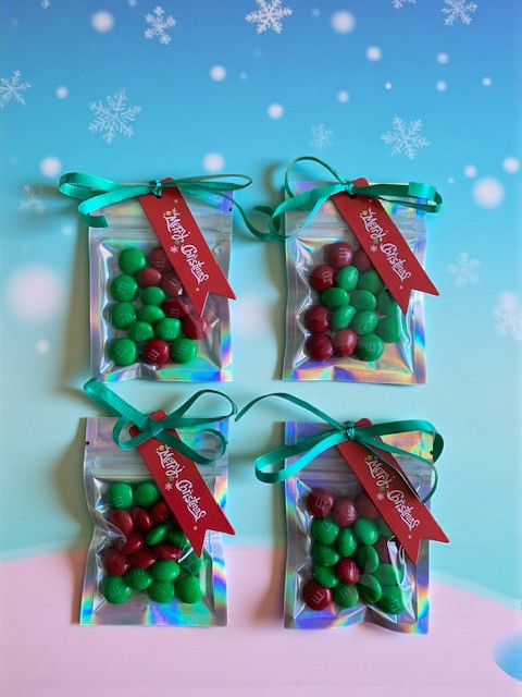 Christmas - M&M's bag - 4 pack