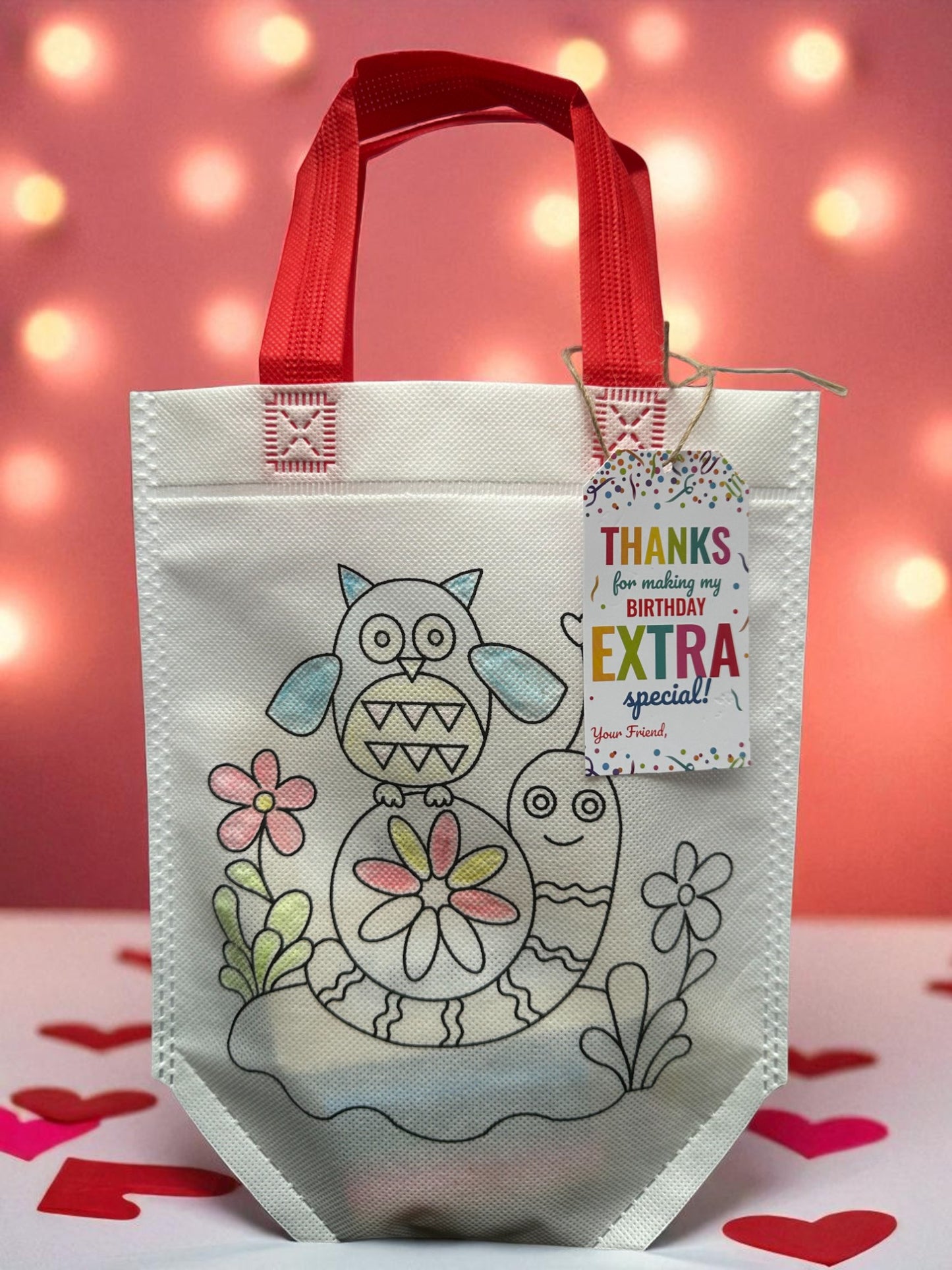 Colour-in Lolly Bag