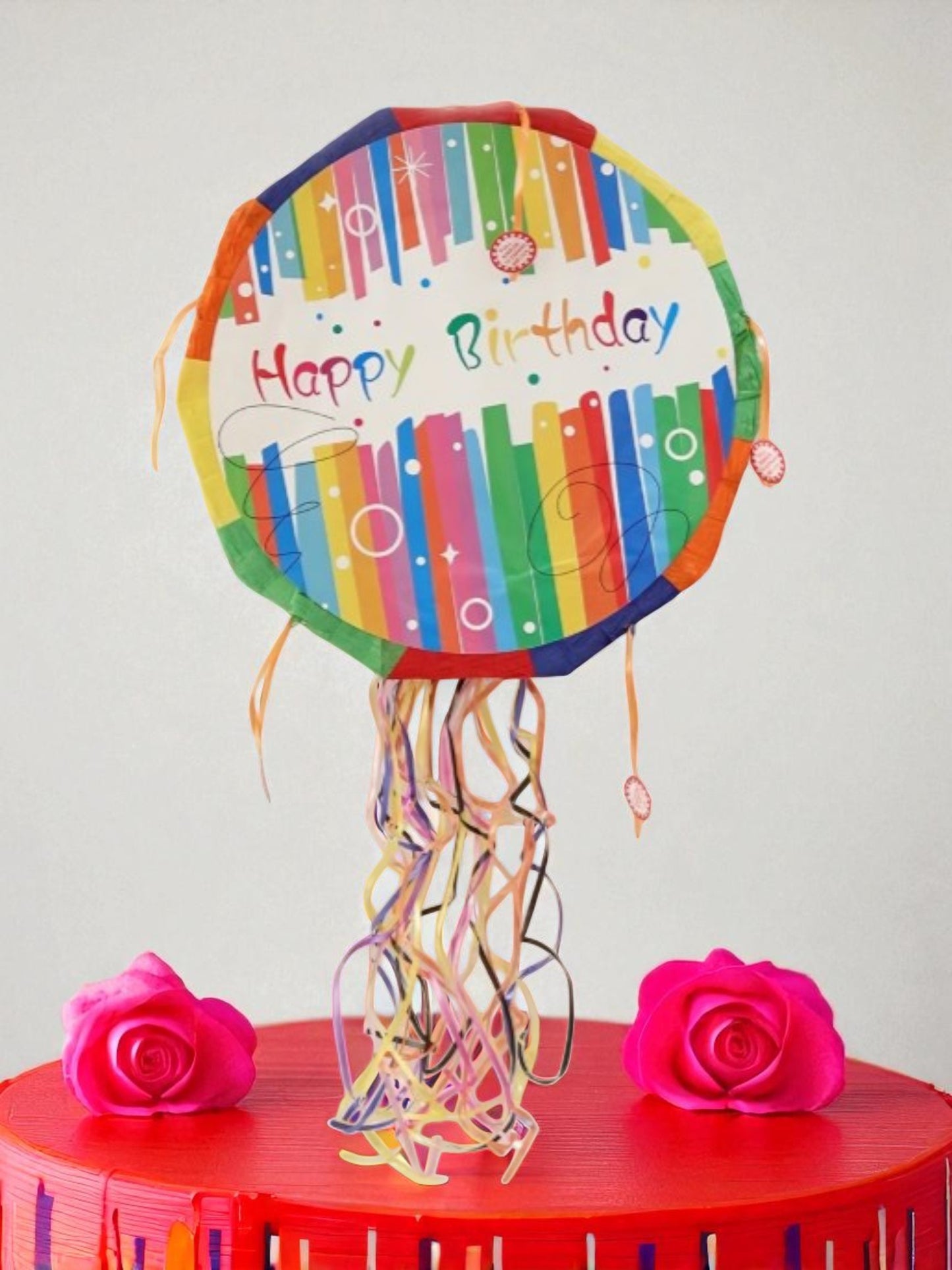 Pinata - Happy Birthday (rainbow)