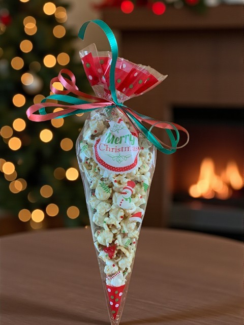Christmas - Popcorn Cone Bag