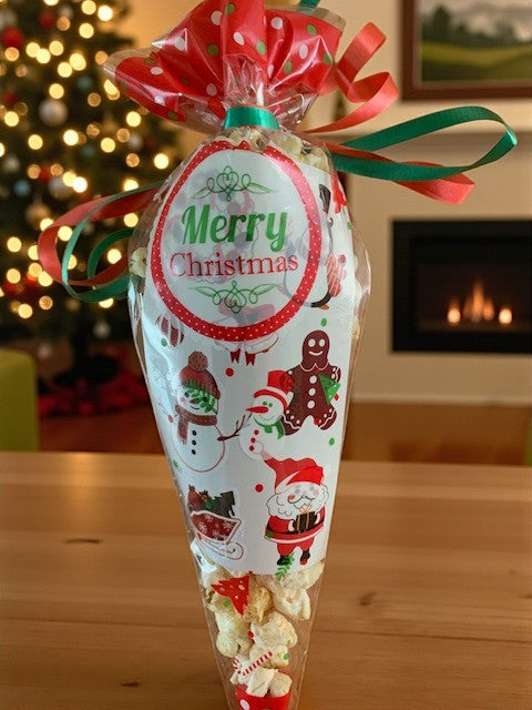 Christmas - Popcorn Cone Bag