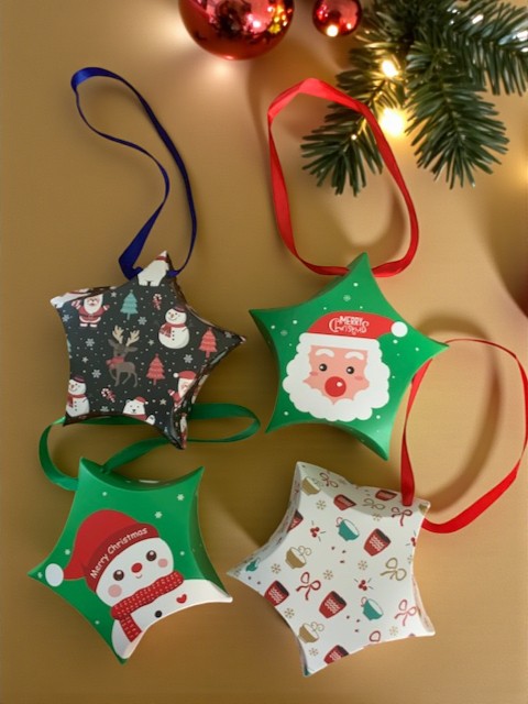 Christmas - Star Box - 4 pack