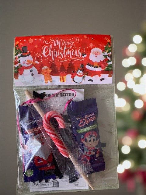 Christmas - Santa and Snowman Bag