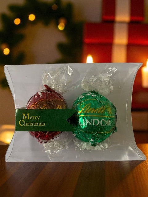 Christmas - Clear Lindt Ball Box