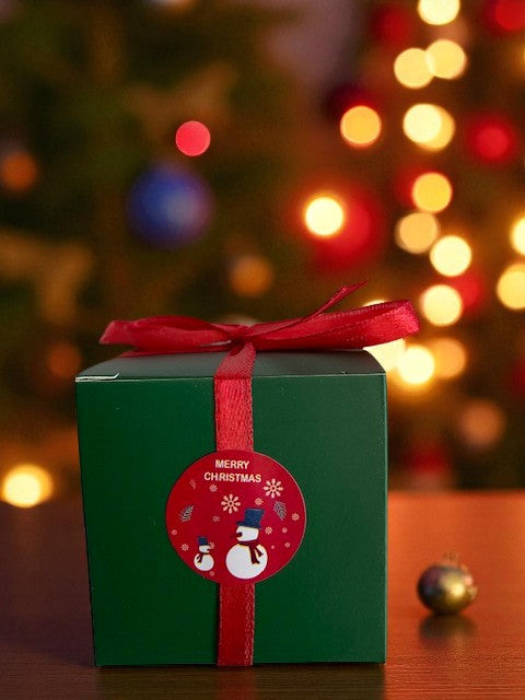 Christmas - Green Present Box