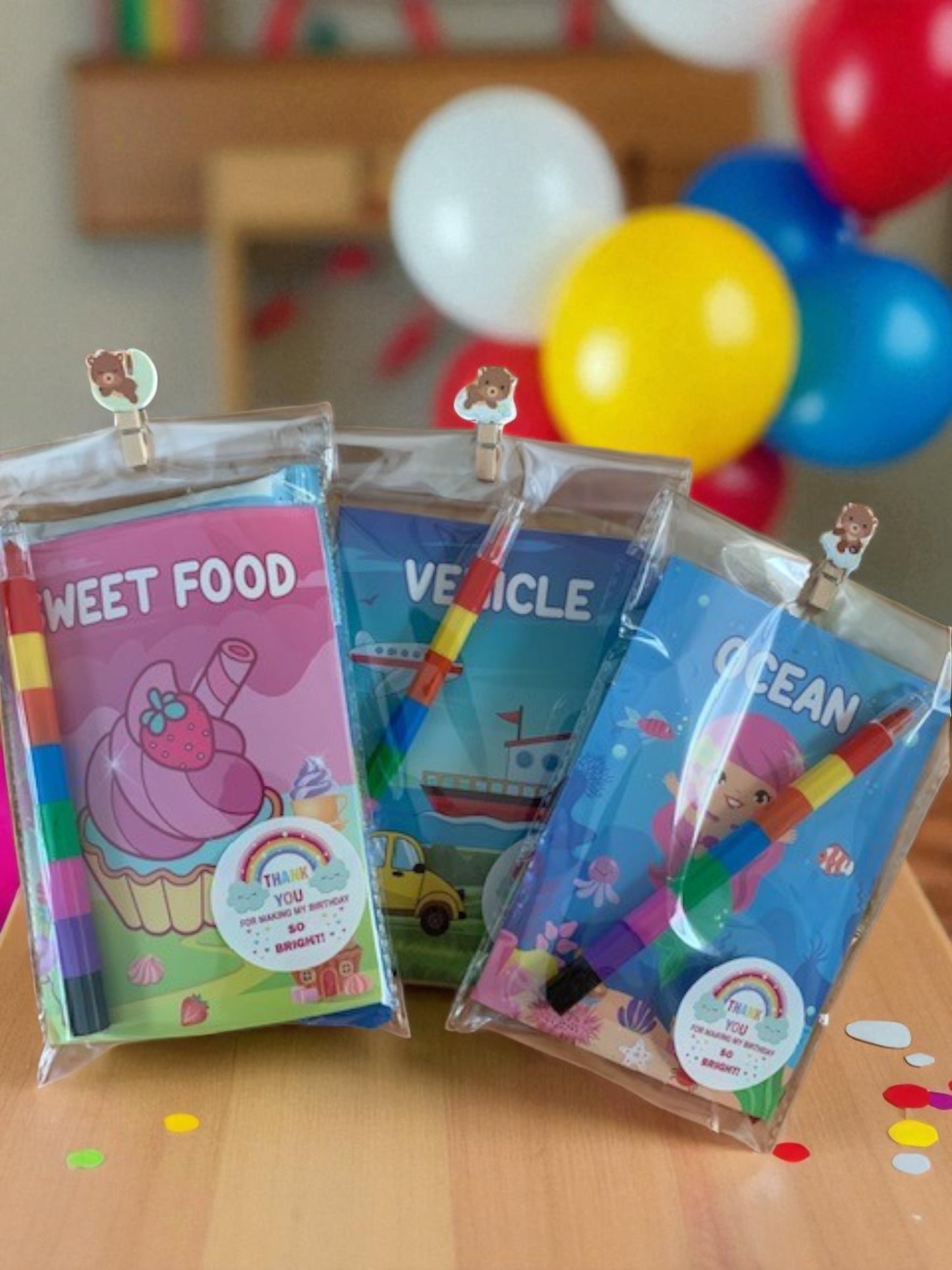 Colour-in Lolly Bag