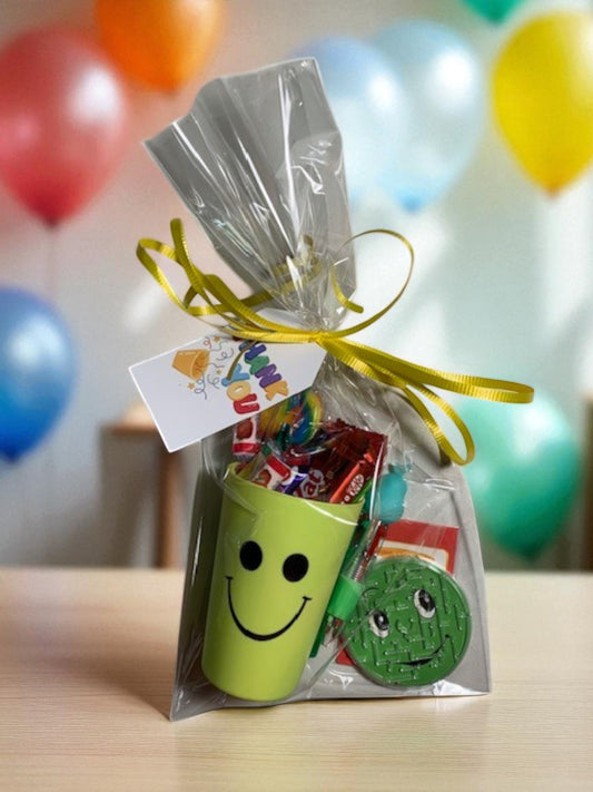 Smiley Cup Lolly Bag