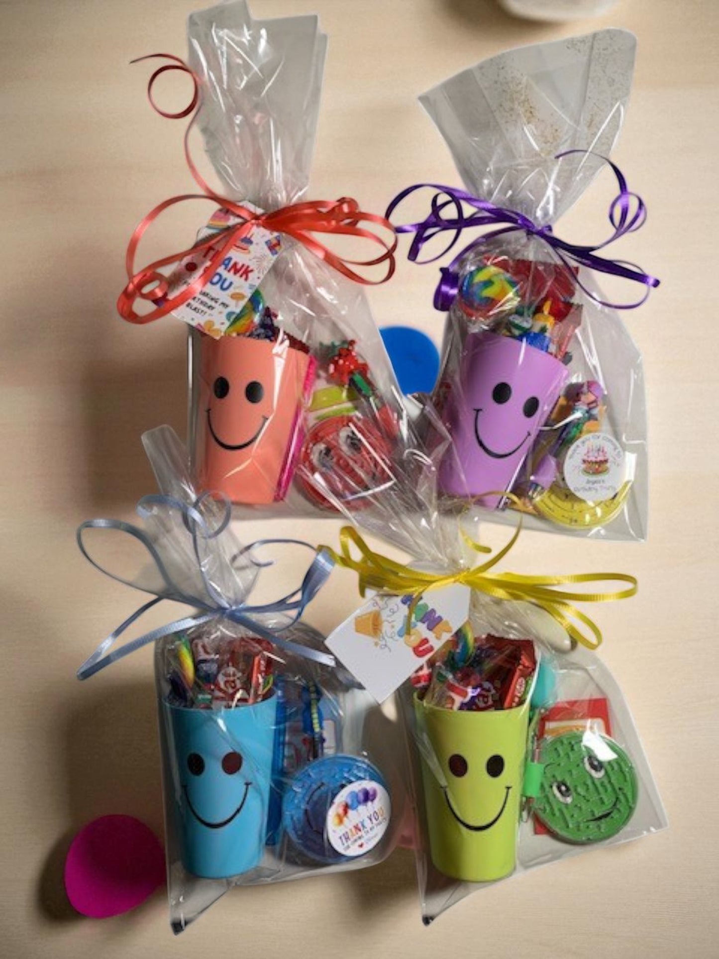 Smiley Cup Lolly Bag