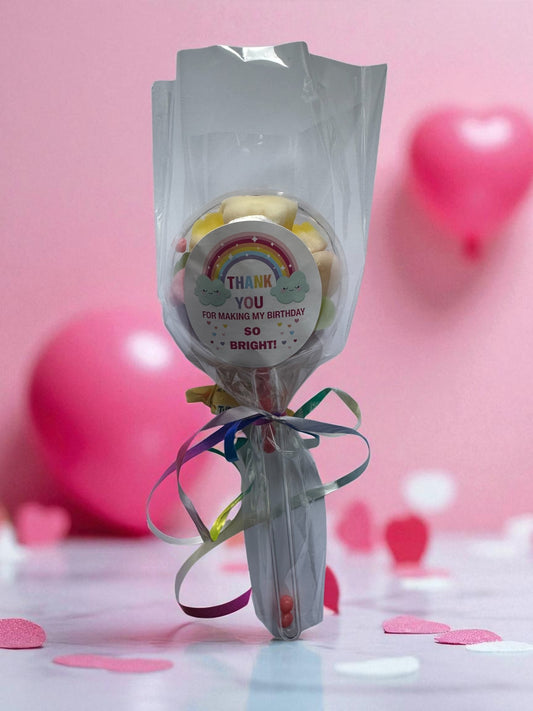 Lollipop Lolly Bag (with Party Mix or Jelly Beans)