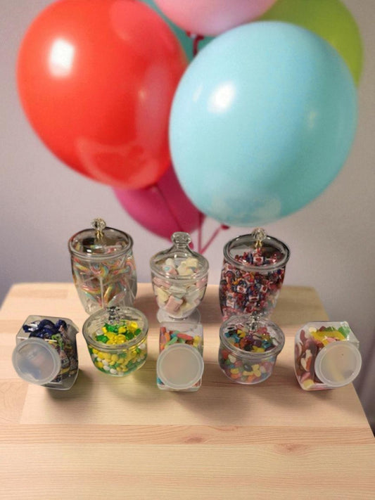 Lolly Buffet - acrylic jars