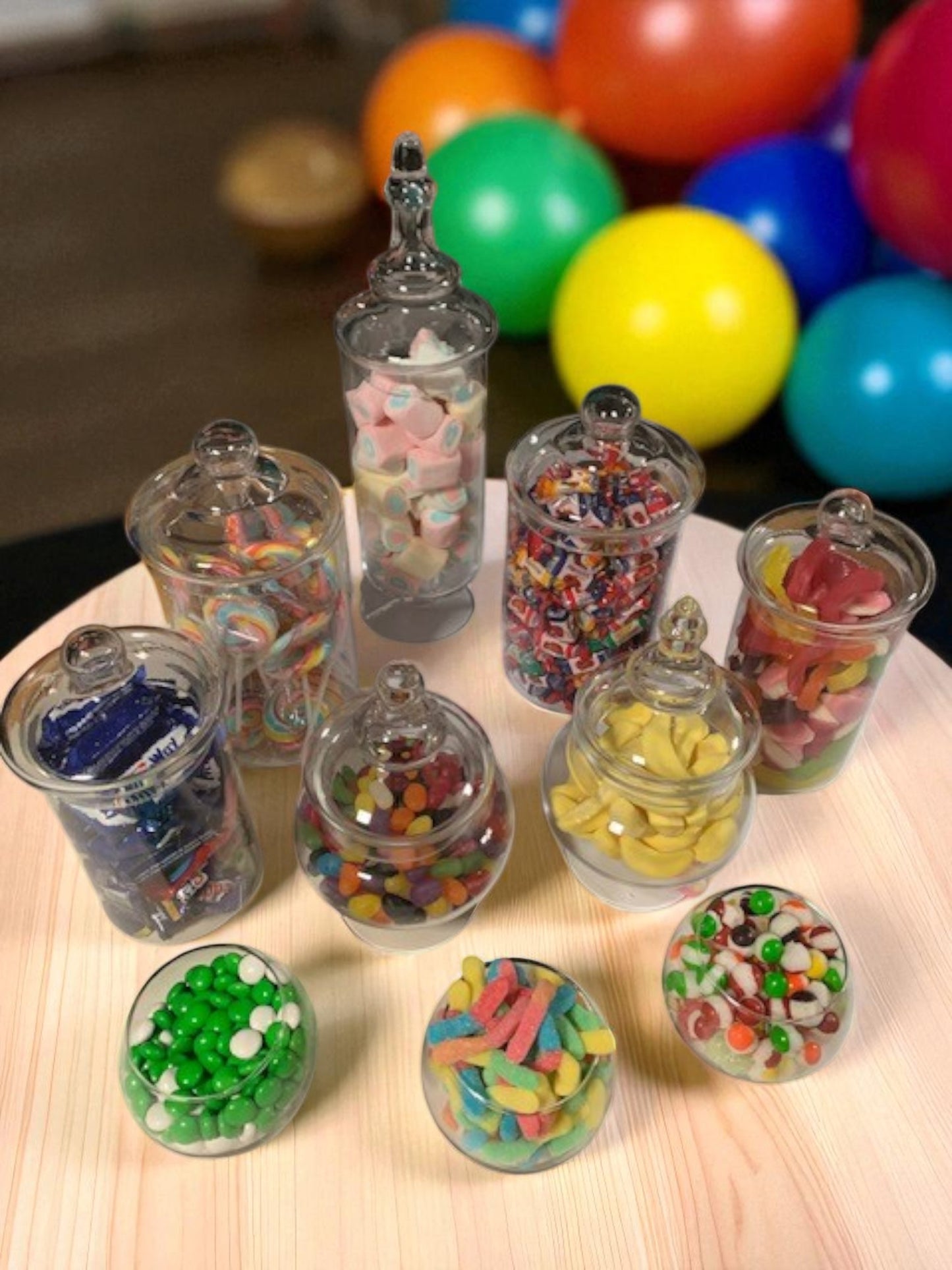 Lolly Buffet - glass jars