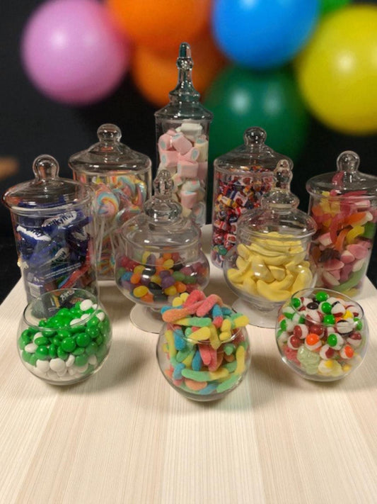 Lolly Buffet - glass jars