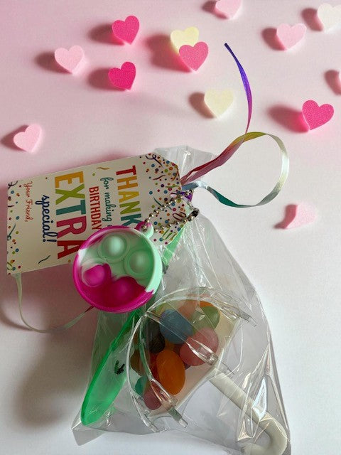 Umbrella Lolly Bag (with Party Mix or Jelly Beans)