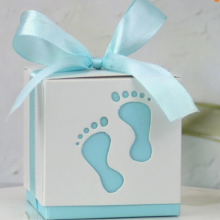 Baby feet - blue