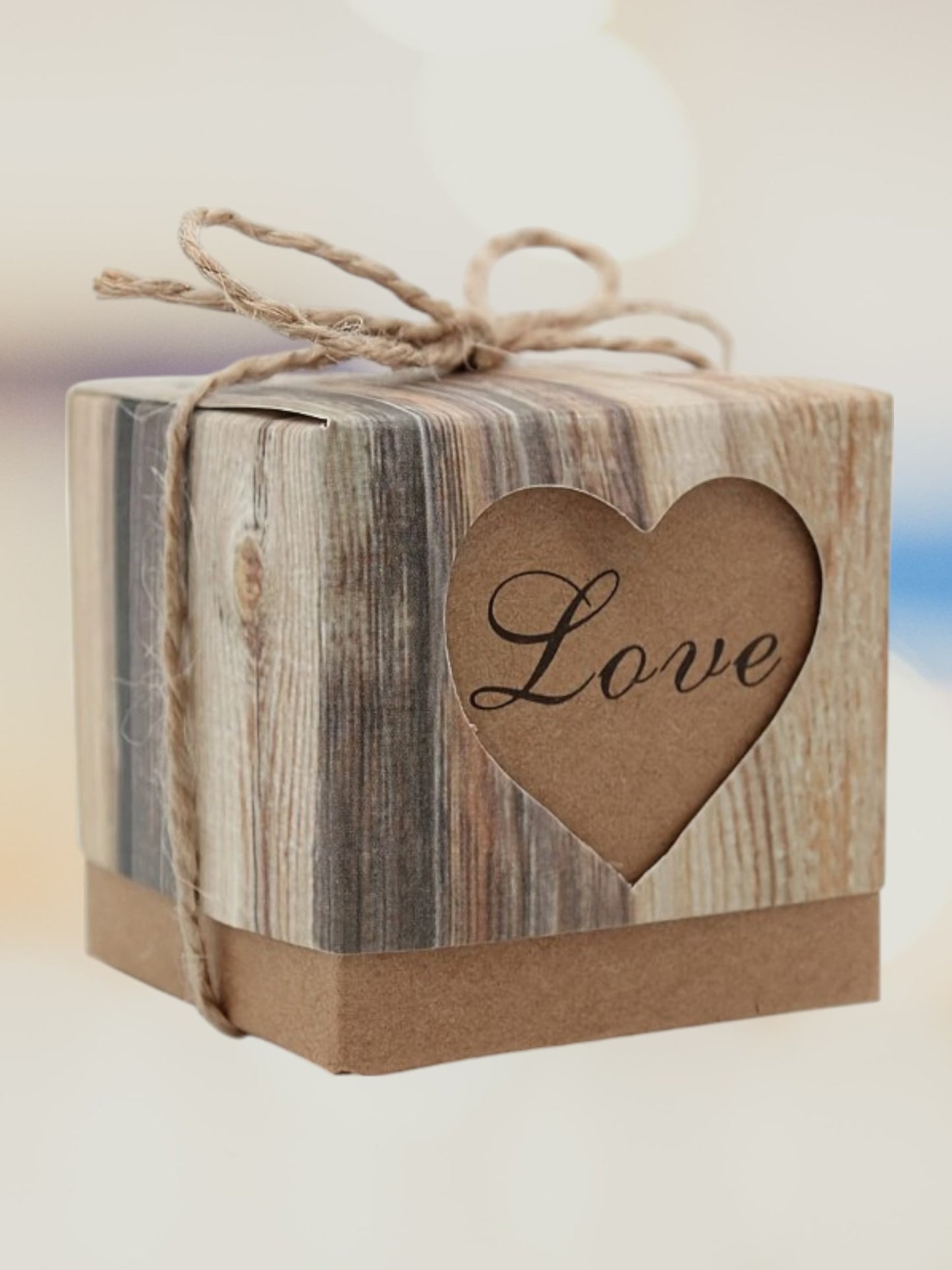 Heart Box - rustic